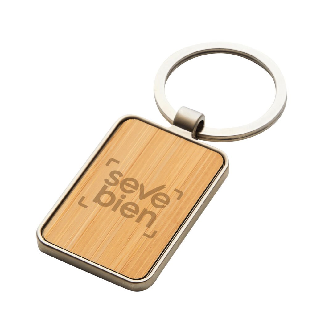 alt promocional publicitario llavero bambu T755 2 logo