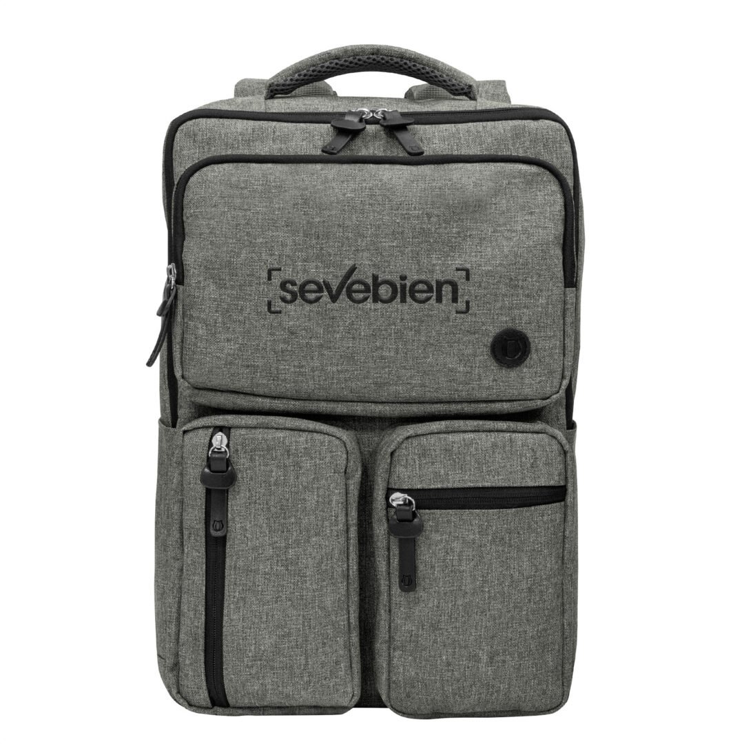 alt promocional publicitario mochila GATO G325 negro gris 1 logo