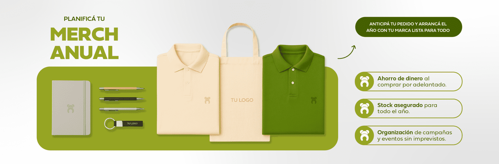 banner promocion merchandising anual